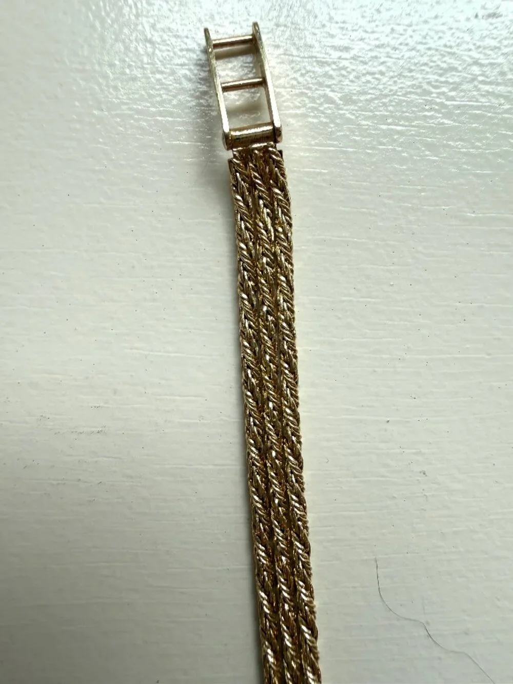 Vintage Movado 14K Gold & Diamond 12.7g Swiss Quartz Ladies Bracelet Watch